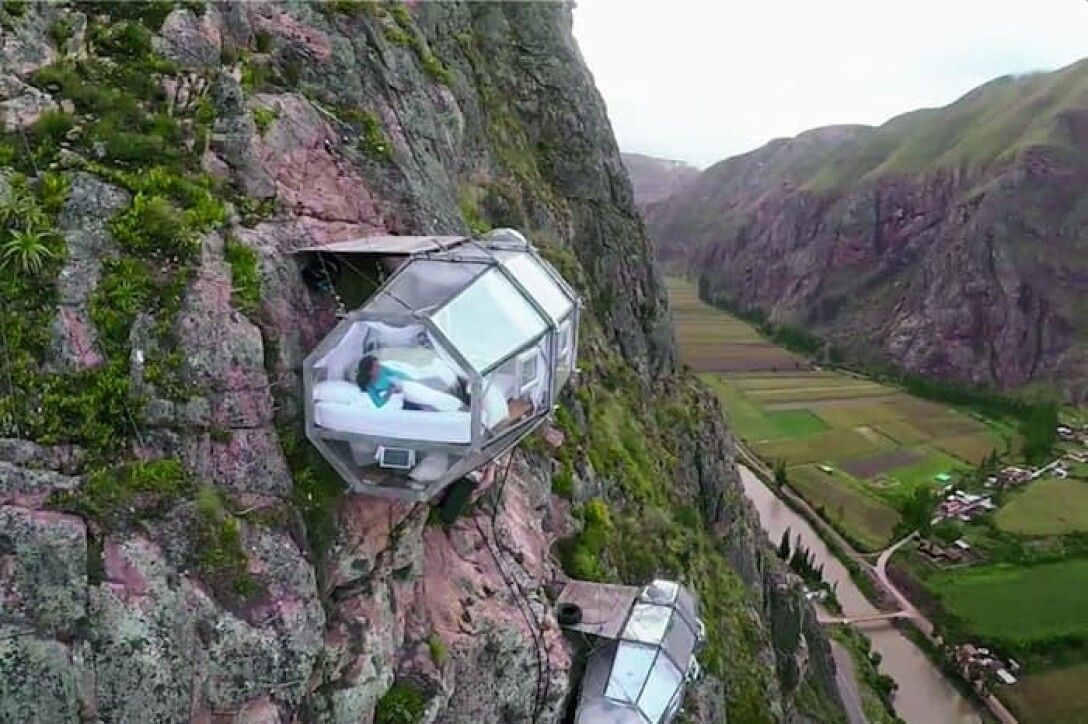 Отель Skylodge Adventure Suites,Куско. Перу.