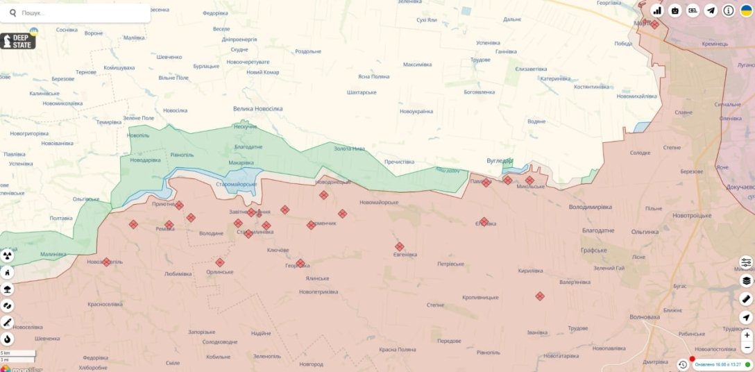 Ситуація на Запорізькому напрямку