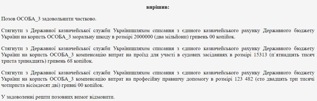 Суд про митника, скарги ексмитника, рішення суду