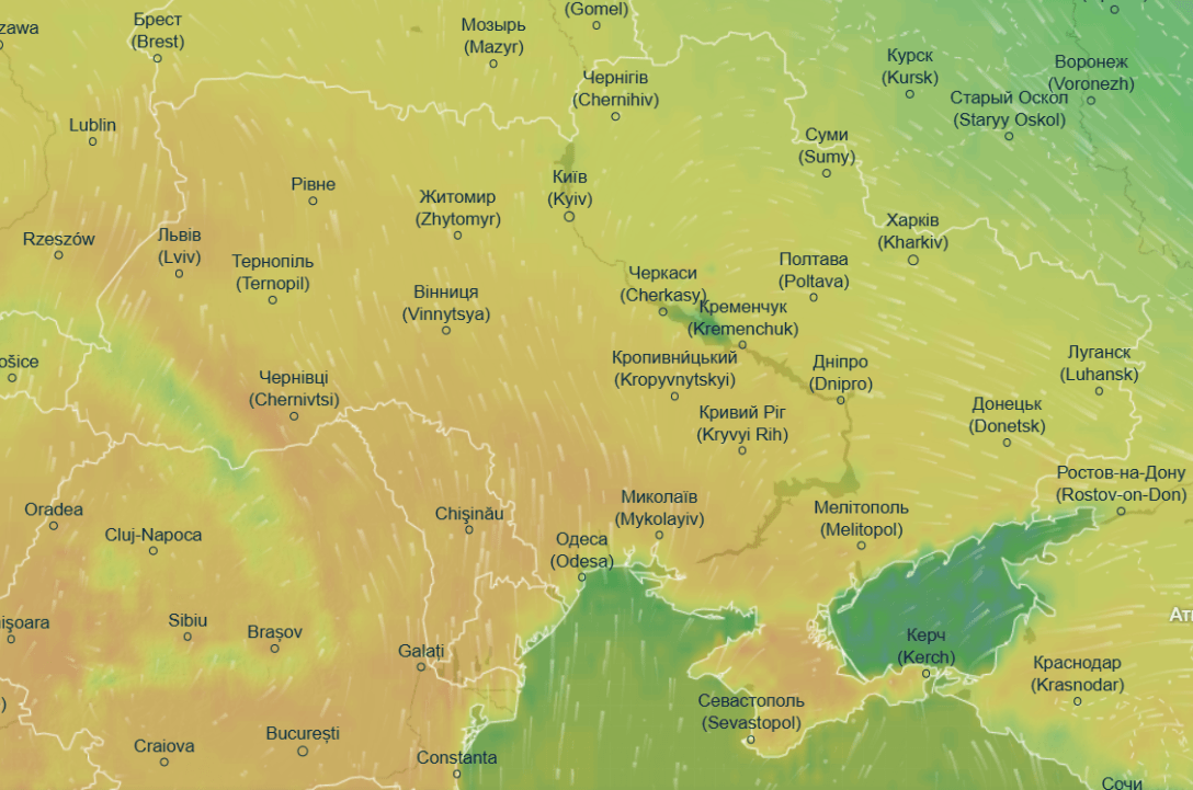 Погода в Україні 8 березня