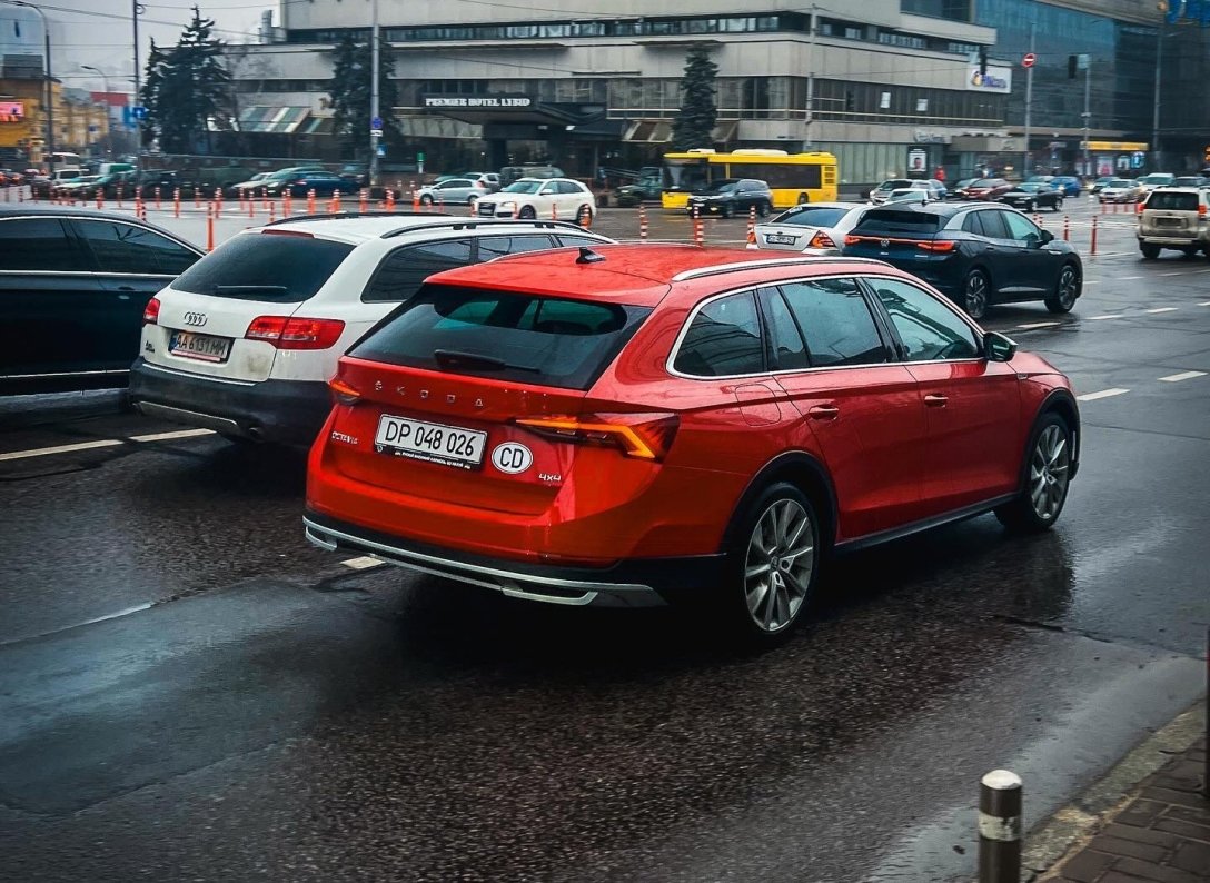 Новая Skoda Octavia Scout появилась в Украине