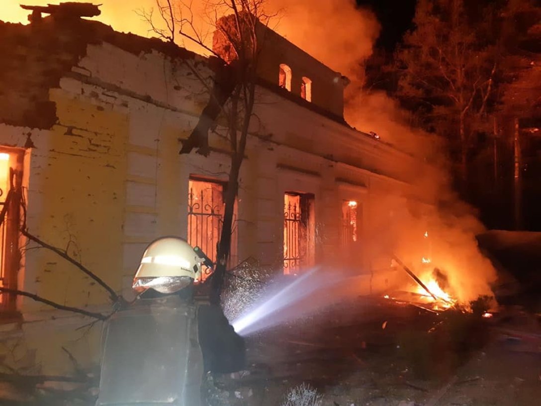 Под Харьковом сгорел мемориальный комплекс Г. С. Сковороды: что известно  (фото)