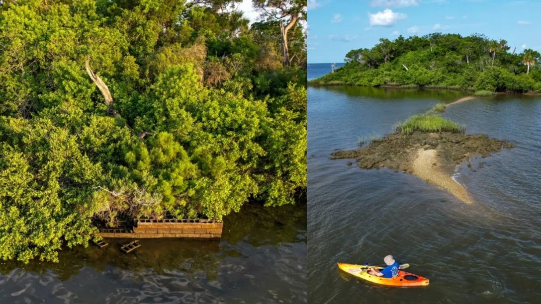 Безлюдний острів, Sweetheart Island, вкрадена "гуманірка", гуманітарна допомога, бізнесмен купив острів, розкрадання грошей, крадіжка