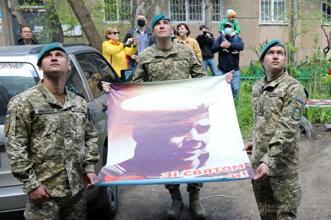 Иван Кулибаба, ветеран, концерт, одесса, концерт в одессе, вмс всу, 9 мая, день победы, военный оркестр