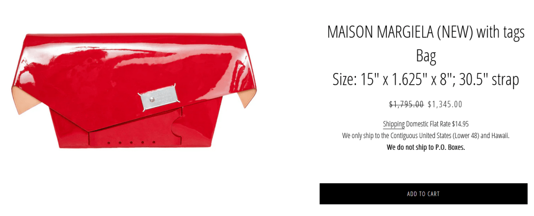 сумка-клатч MAISON MARGIELA