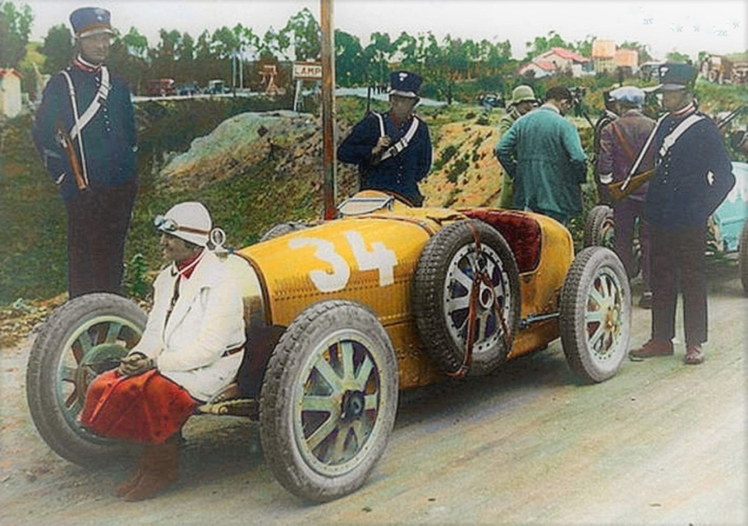 Bugatti Type 35, женщины в автоспорте
