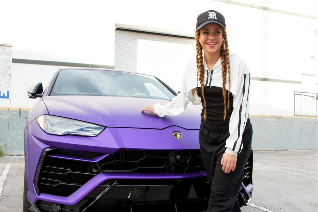 Шакіра Ламборгіні, авто Шакіри, Lamborghini Urus, танець Шакіри