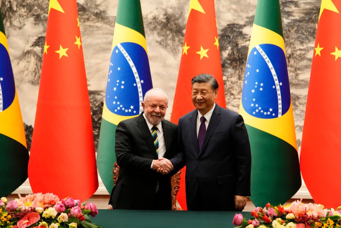 Президент Бразилии, Лула да Силва, Президент Китая, Си Цзиньпин