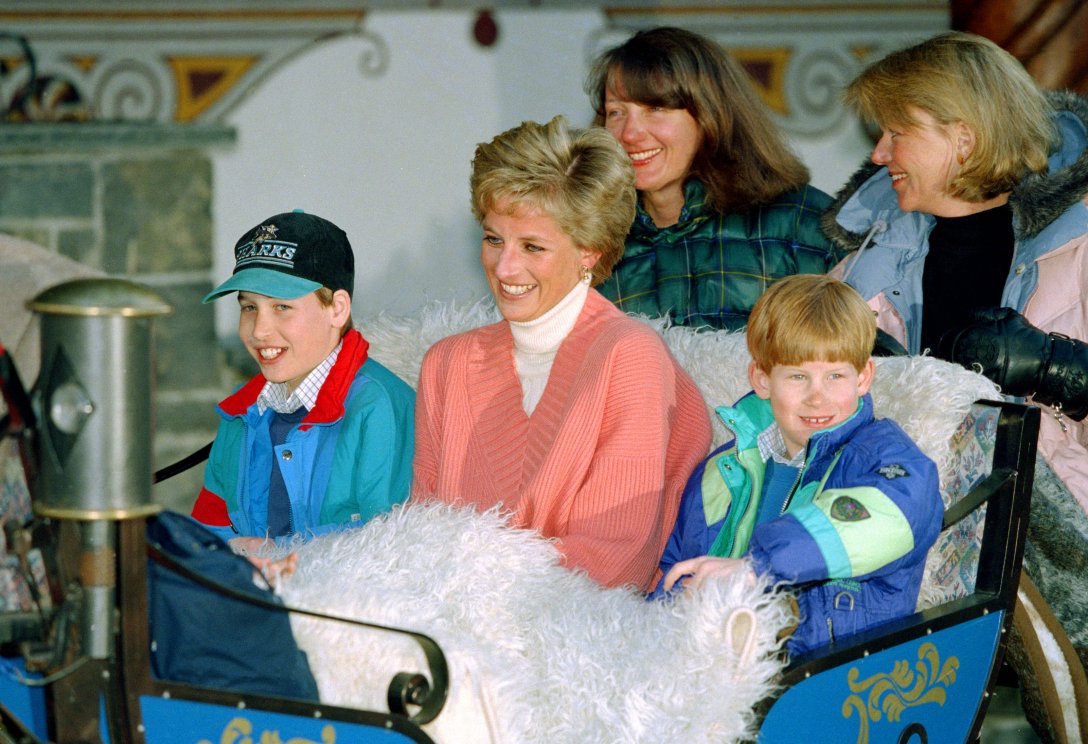 Принцеса Діана з дітьми у 1994 році