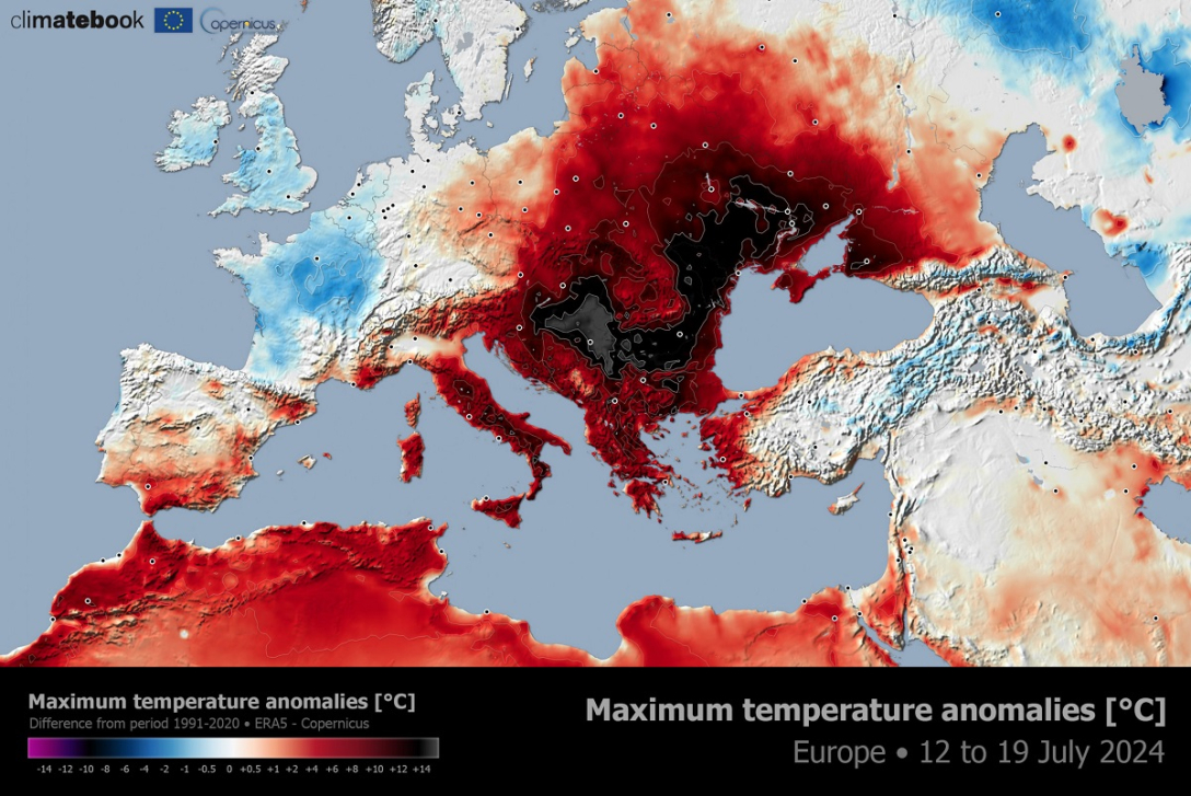 В Европе вводят специальные меры из-за аномальной жары