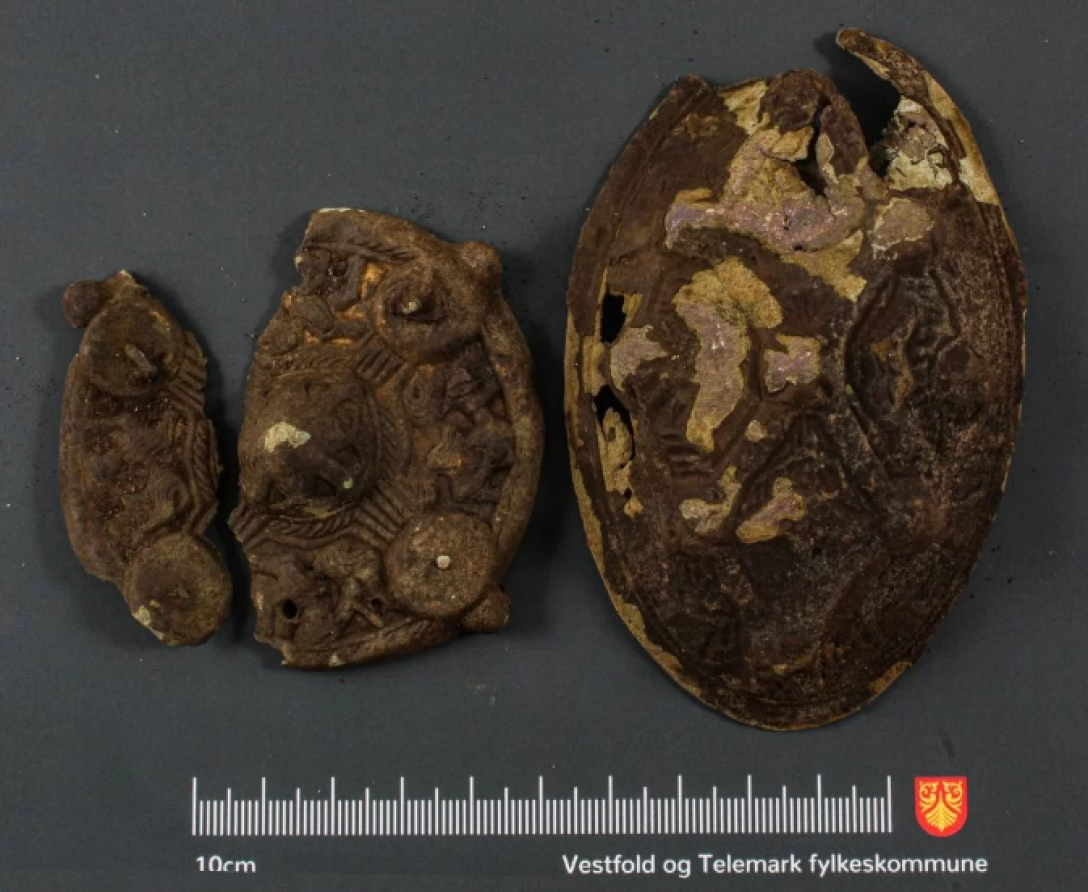 Viking artifacts ancient relics unearthed in Norway photo