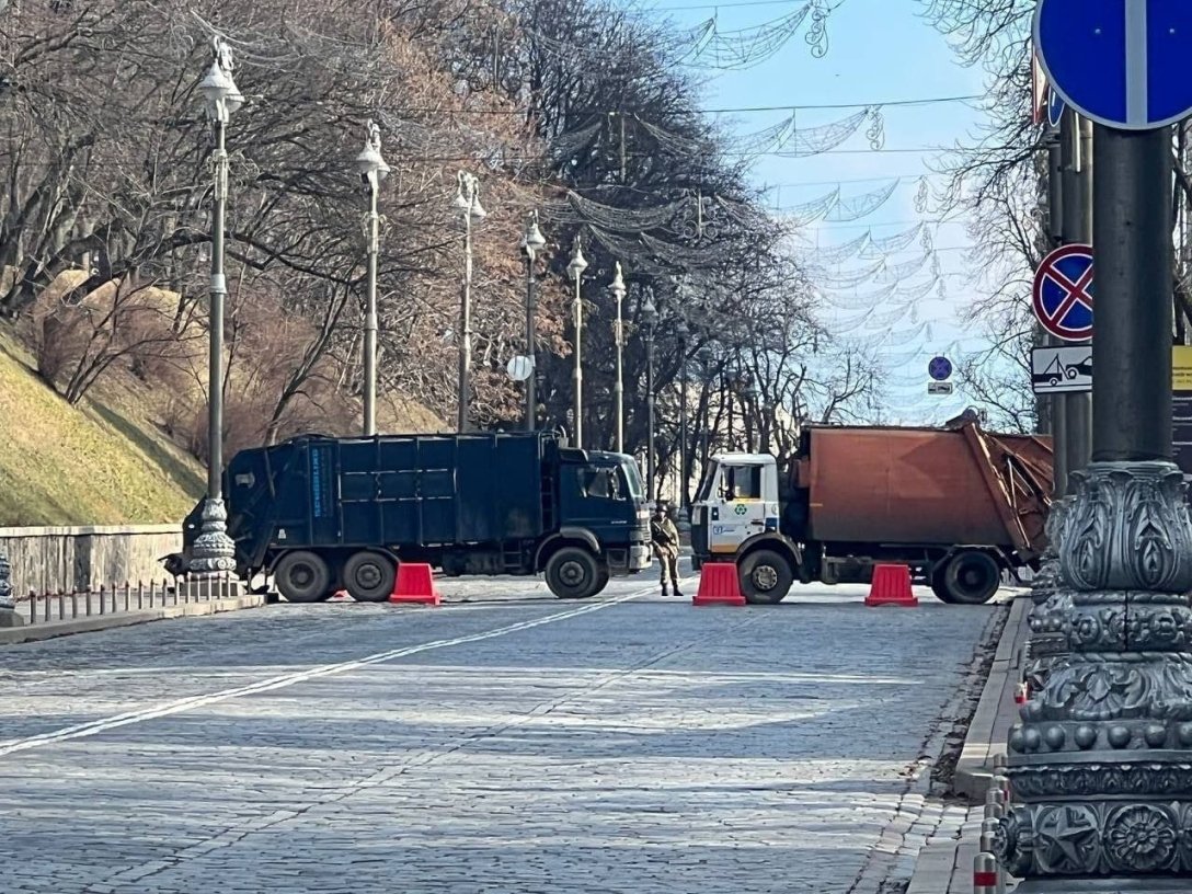 Правителствен квартал в Киев: входовете блокирани