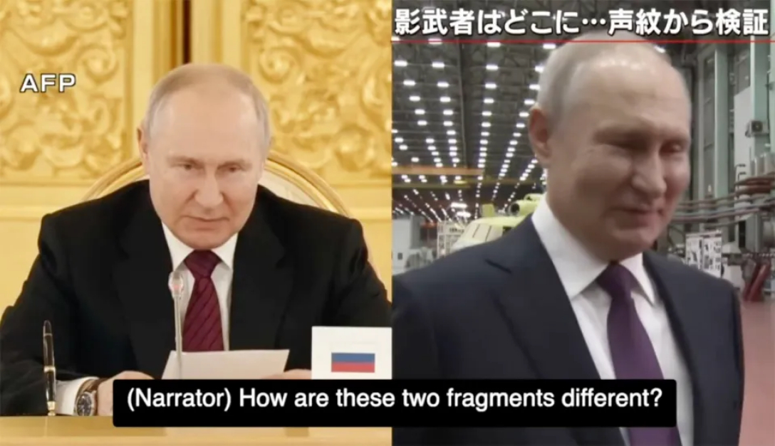 Путин, двойници на Путин