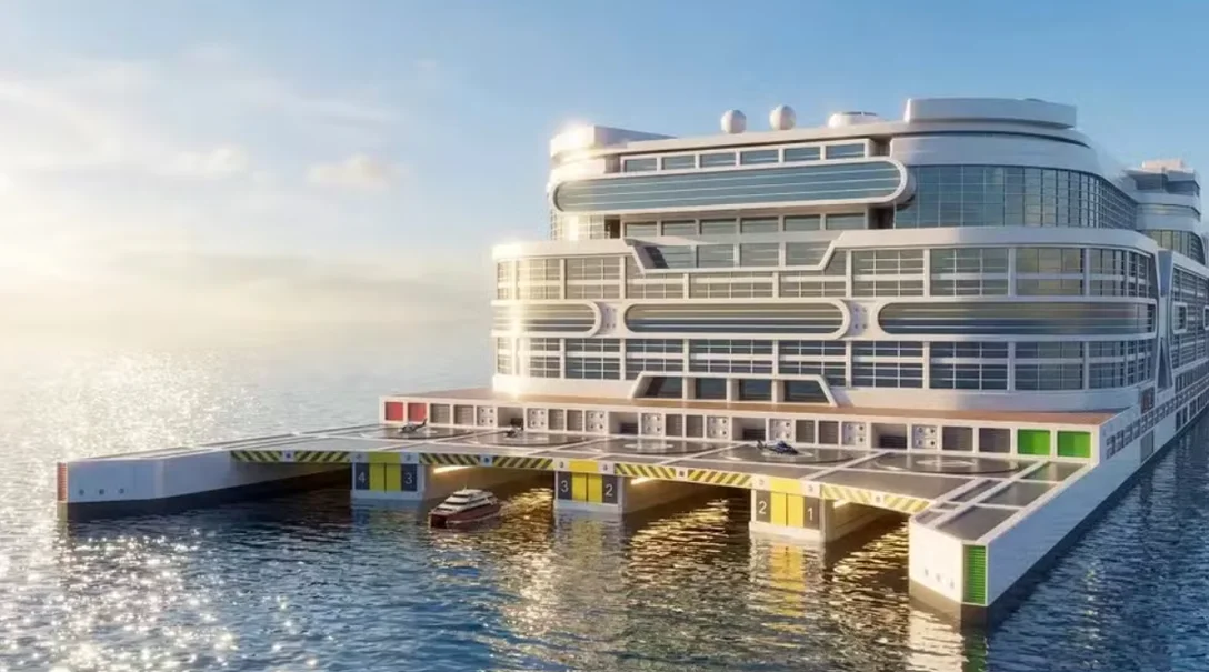船Linthe building ひろき Найбільше місто на воді хоче збудувати Freedom Cruise Line