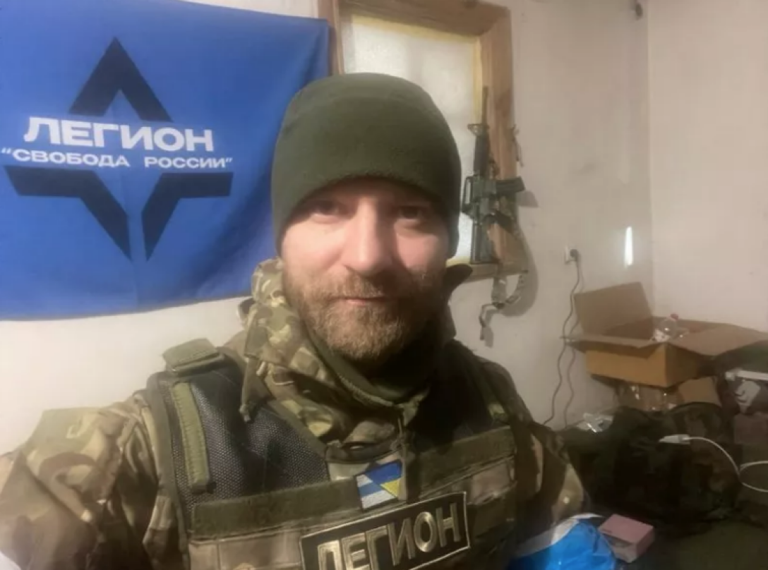 Алексей Барановски, доброволец от легиона „Свободна Русия“ под позивния „Лутик“