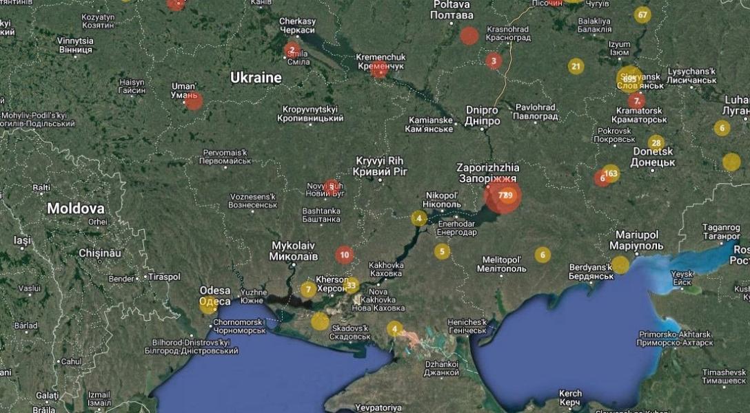 В Николаевской области самая опасная зона: ГСЧС запустила карту заминированных территорий 