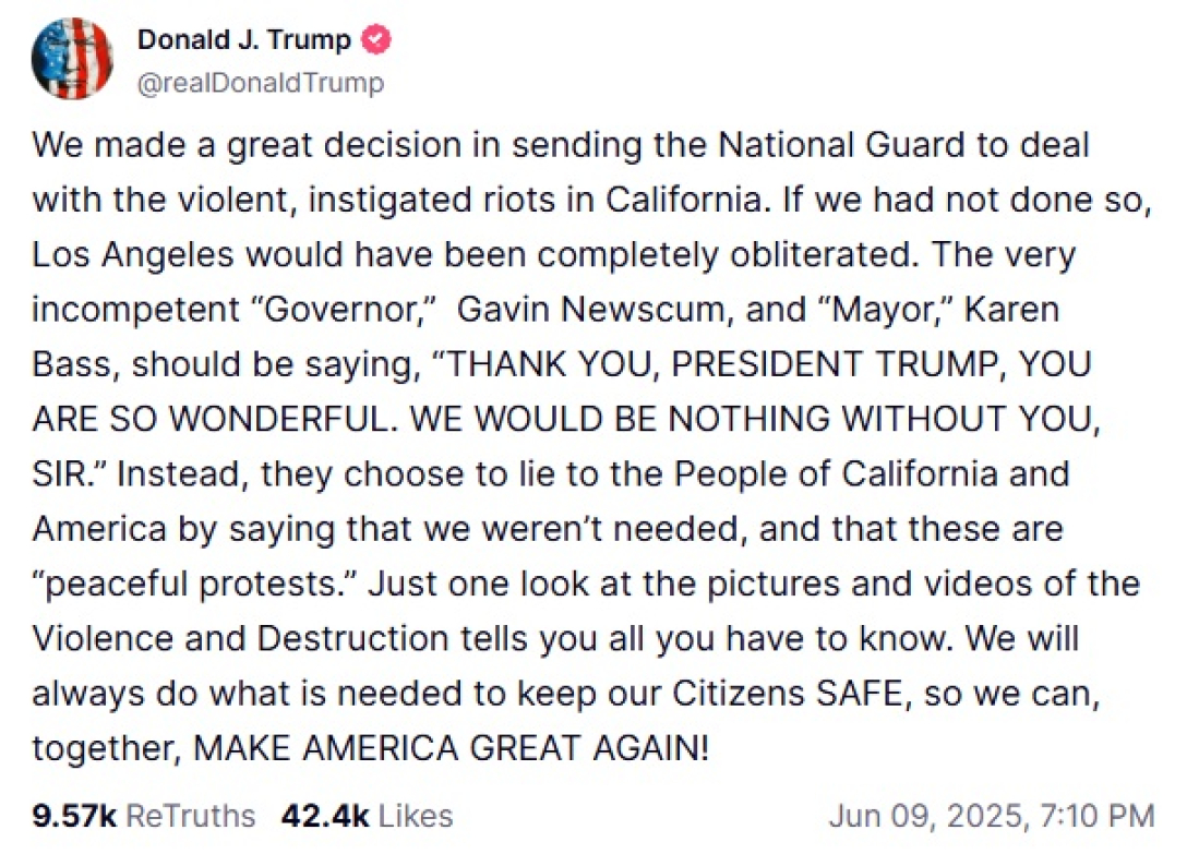 трамп протесты калифорния, пост трампа, протесты в лос-анджелесе, протесты в калифорнии, уличные протесты, протесты против депортации мигрантов, беспорядки в Калифорнии