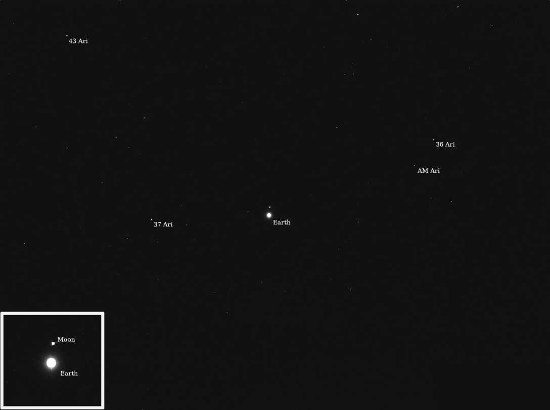 Фотографія Землі з космосу — зонд NASA зробив знімок на шляху до дорогого астероїда — фото1