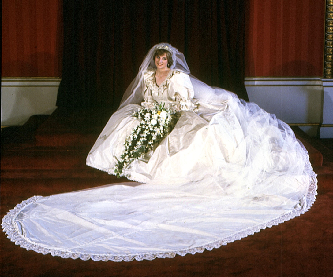 принцеса Діана, весільна сукня, принцеса Діана весілля, Девід Емануель