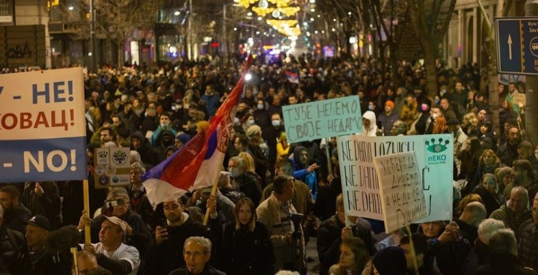 Протесты против Rio Tinto Сербия, Rio Tinto Сербия, протесты в Сербии