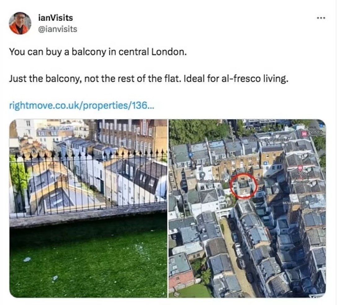 лондон, балкон, тераса, продаж