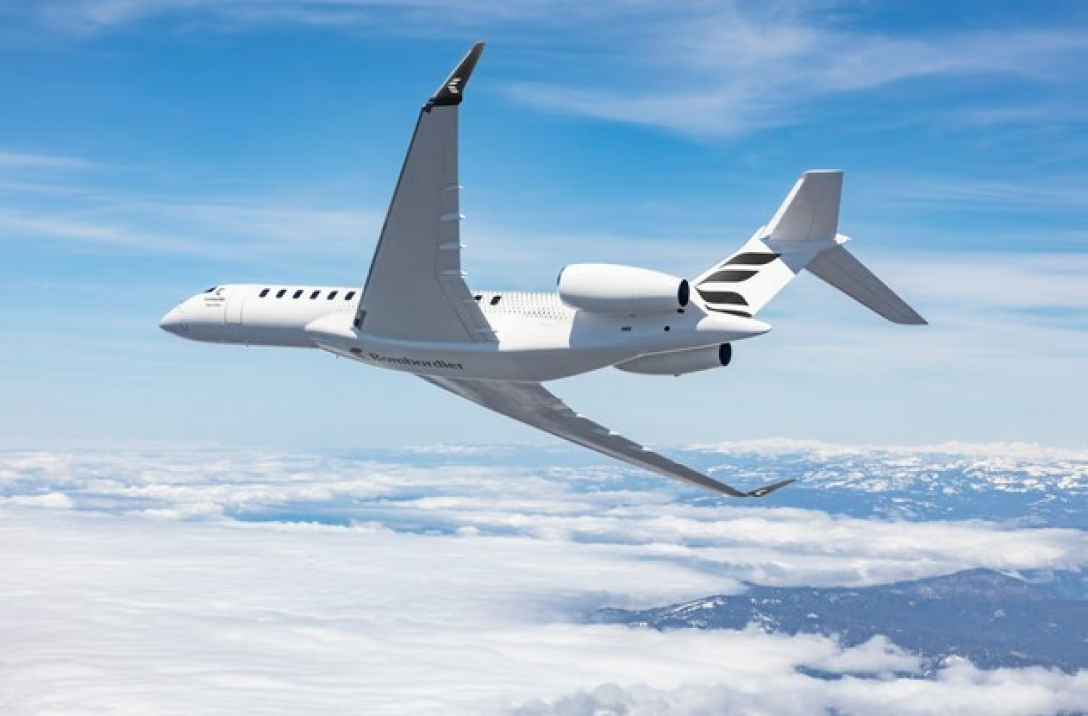 самолет Global 8000 Почти сверхзвуковой: создан самый быстрый пассажирский самолет в мире, что известно (фото)1