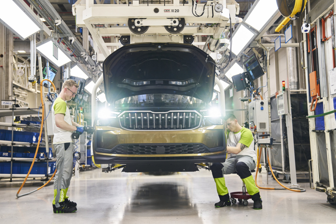 Кроссовер Skoda Kodiaq 2024 начали выпускать