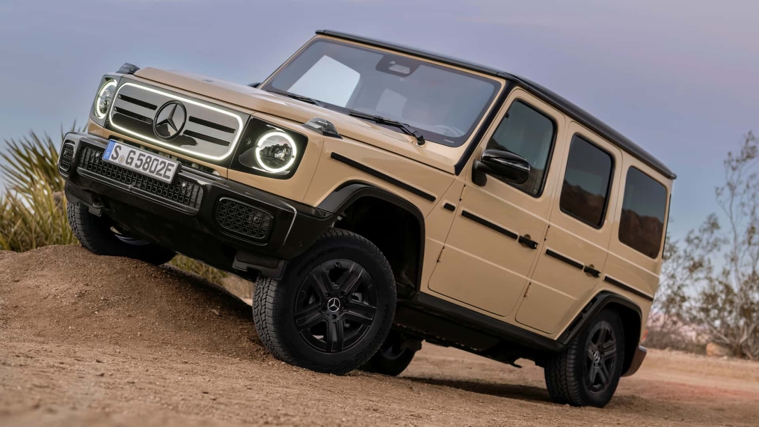 Mercedes G580 EQ, Mercedes G580, електромобіль Гелендваген, електричний Гелендваген