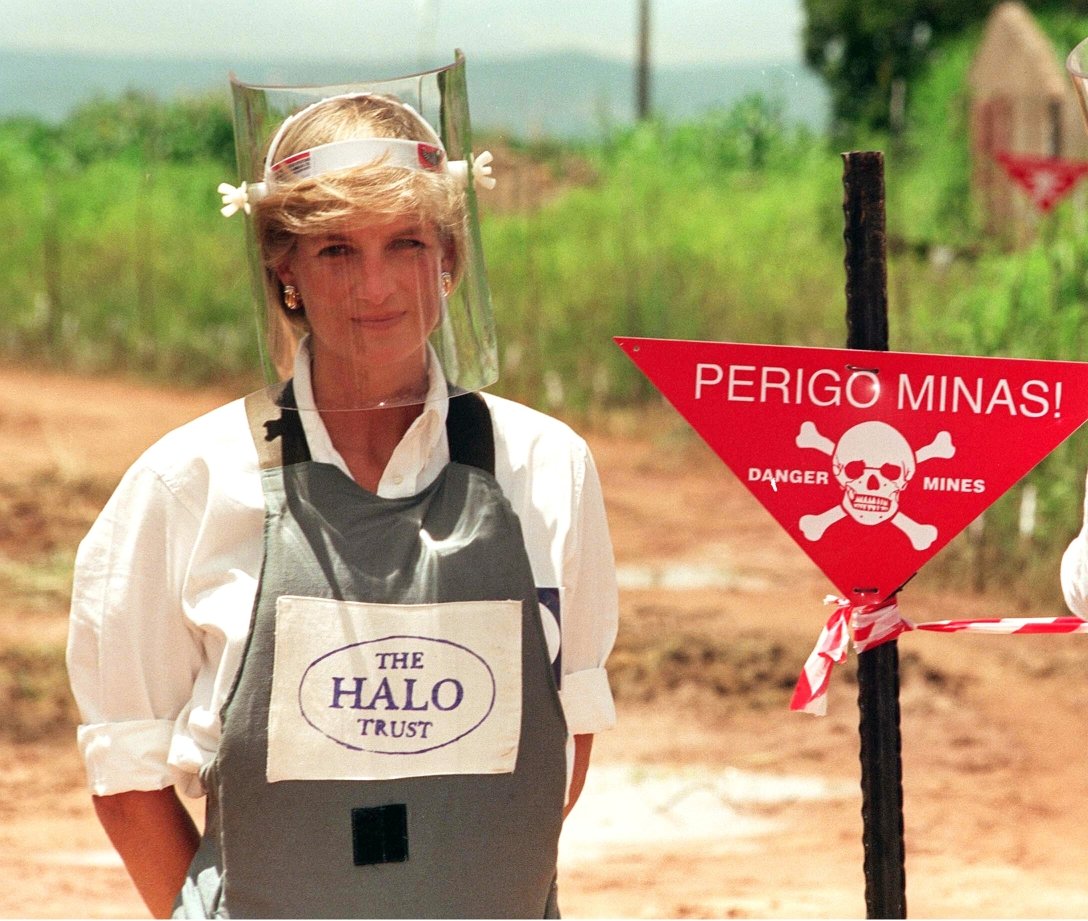 Диана участвует в кампании по запрету противопехотных мин