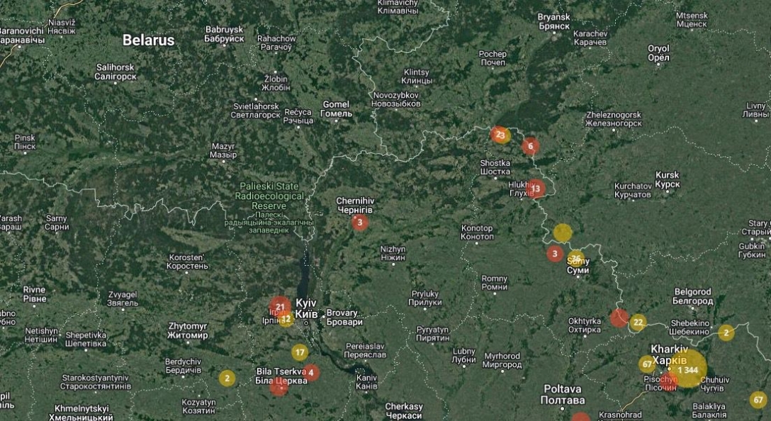 На Миколаївщині найнебезпечніша зона: ДСНС запустила карту замінованих територій