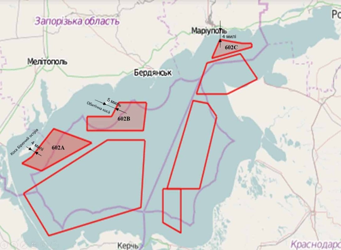 Россия перекрыла большую часть Азовского моря: готовится стрелять возле  Мариуполя и Бердянска