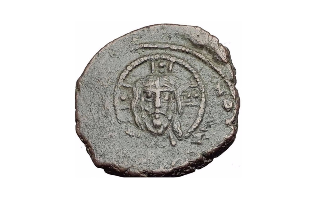 монета иисус монета лик иисуса