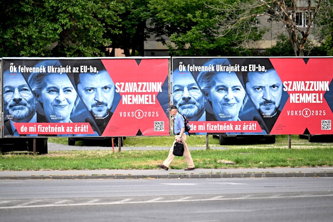 Орбан использовал изображение Зеленского