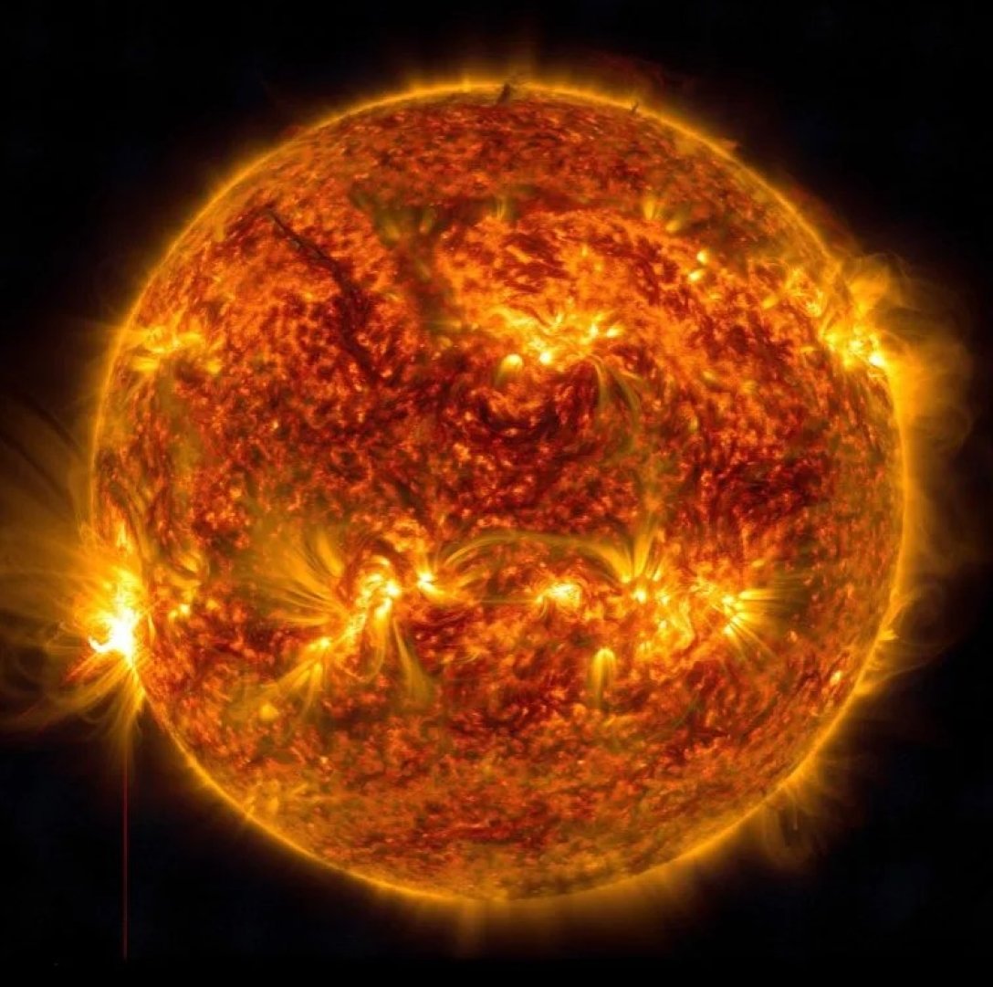 Самая мощная вспышка на Солнце: NASA показало, как выглядит масштабный ...