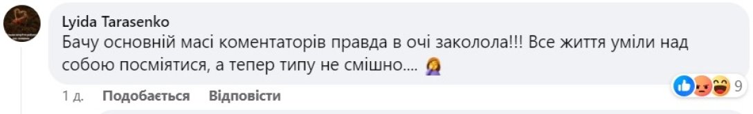 Кватал 95, Ірина Гатун, Ой у вишневом саду, реакція українців