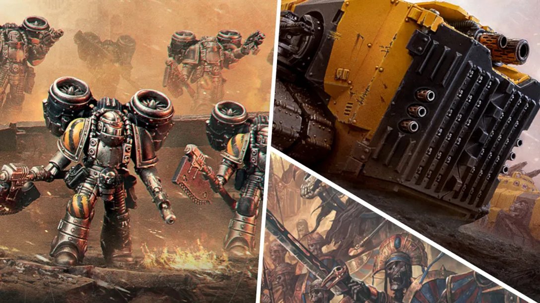 Games Workshop анонсировала шквал релизов Warhammer: десятки