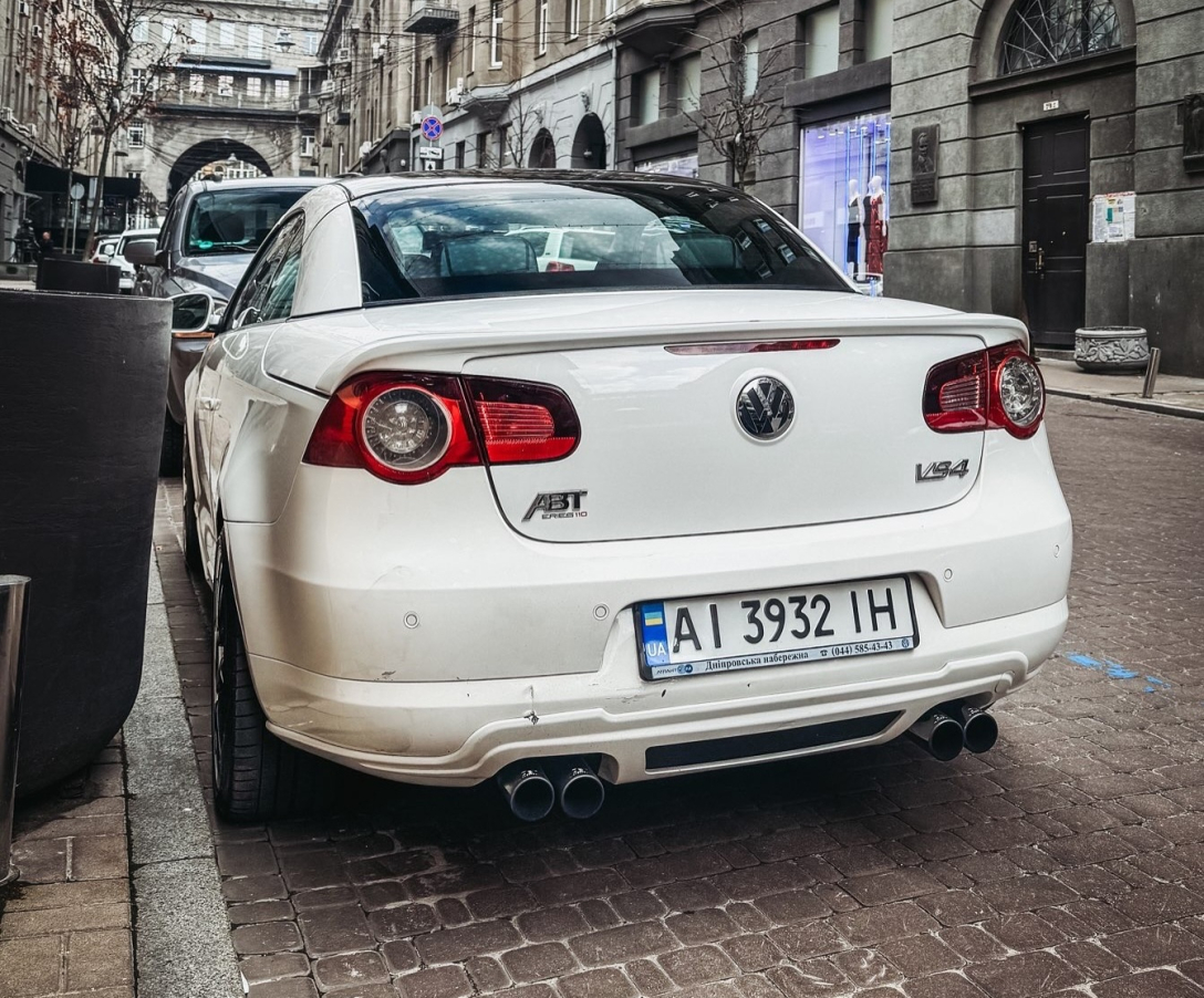 Volkswagen Eos, Volkswagen Eos ABT, Volkswagen Eos 2007, кабріолет Volkswagen, тюнінг Volkswagen