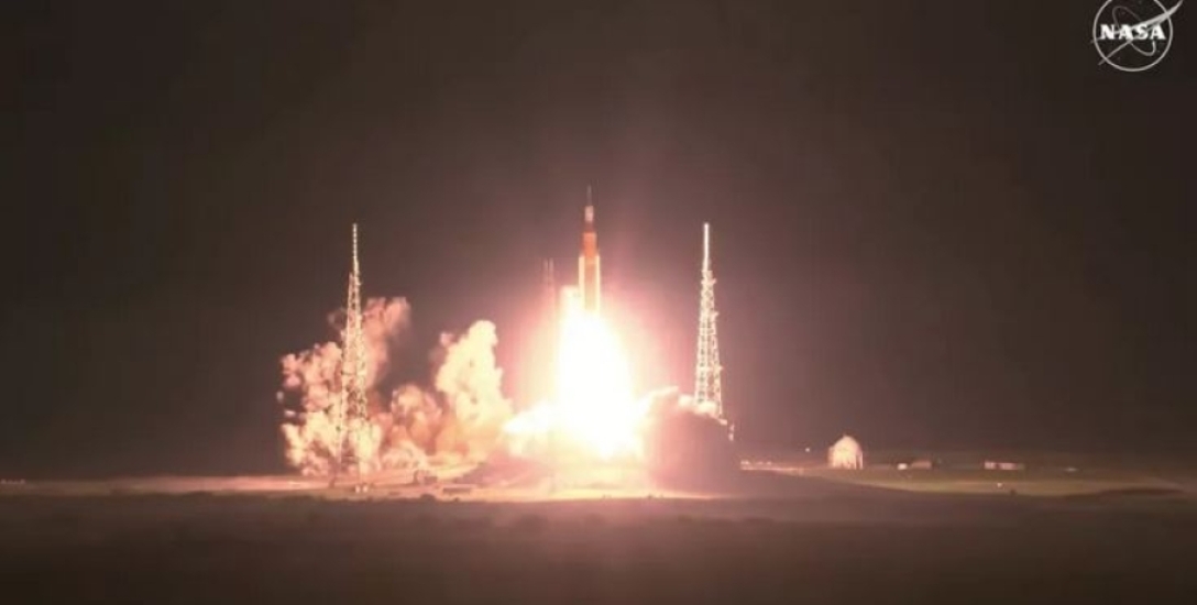 старт, ракета, Space Launch System, Artemis