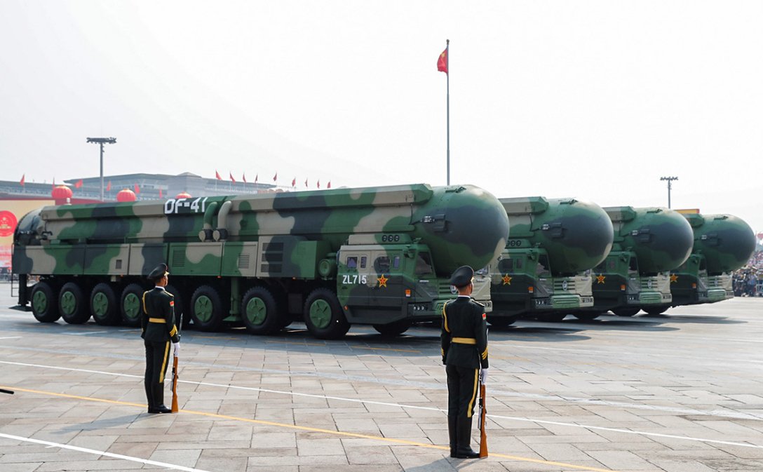 Rachetă balistică intercontinentală, rachetă Dongfeng-41, rachetă chineză, armata chineză, arme chineze, arme din China