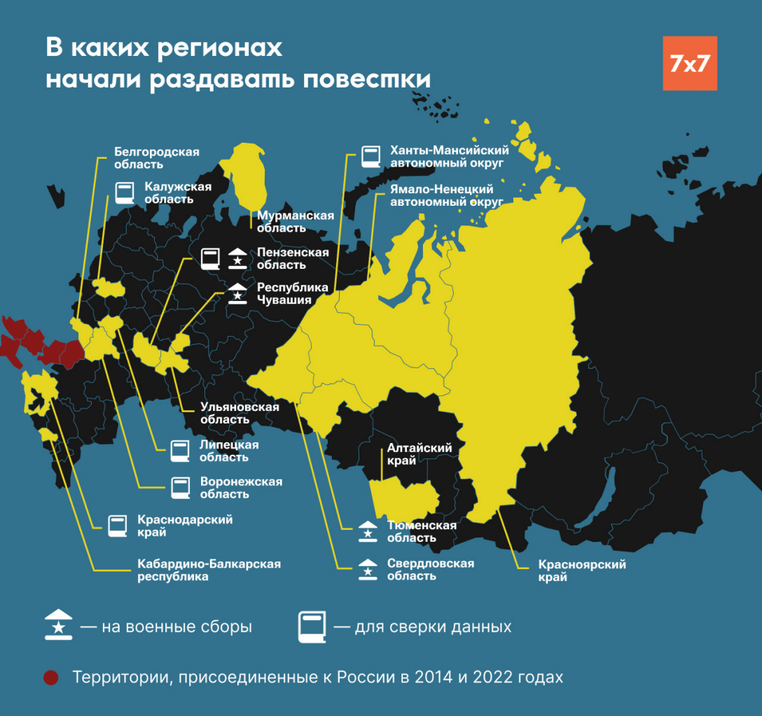 Россиян зовут в военкоматы: в Москве и 16 регионах массово раздают  повестки, – СМИ