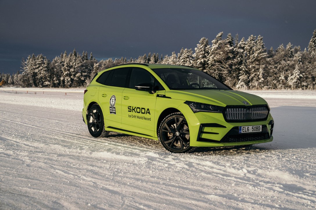 Skoda Enyaq iV RS, Skoda Enyaq iV, Skoda Enyaq, Skoda electric car, Skoda crossover, Guinness record, world record