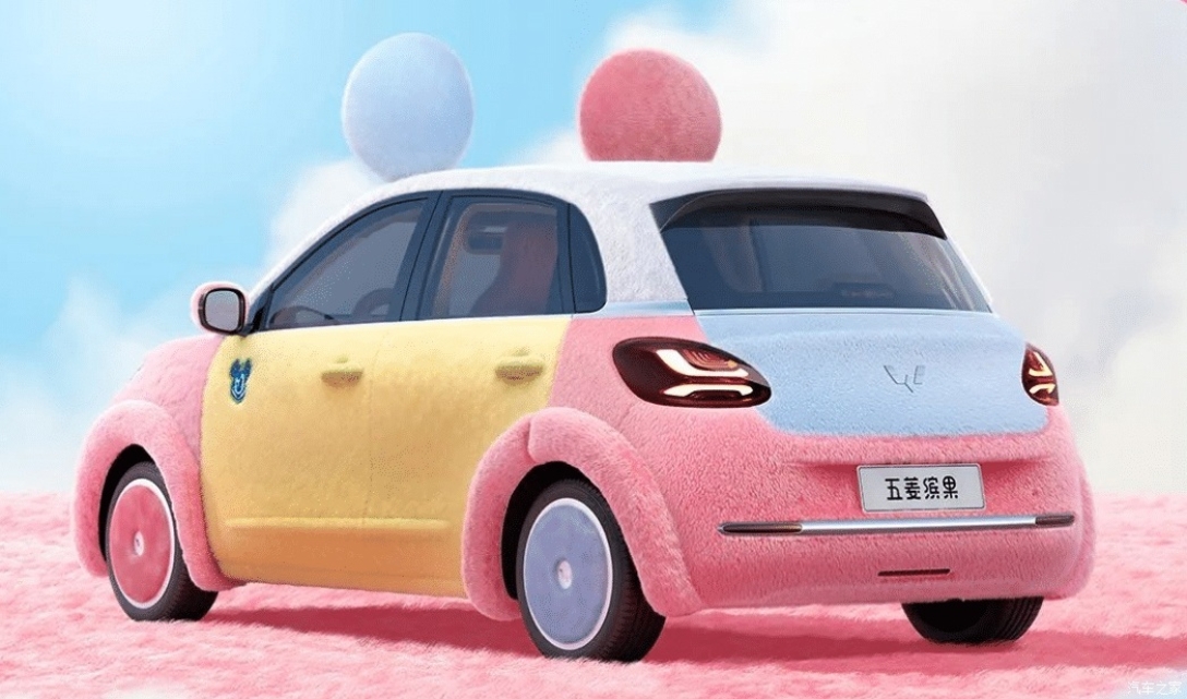 Wuling Bingo Mickey Plush Style, Wuling Bingo, новий Wuling Bingo, Мікі Маус, електромобіль Wuling