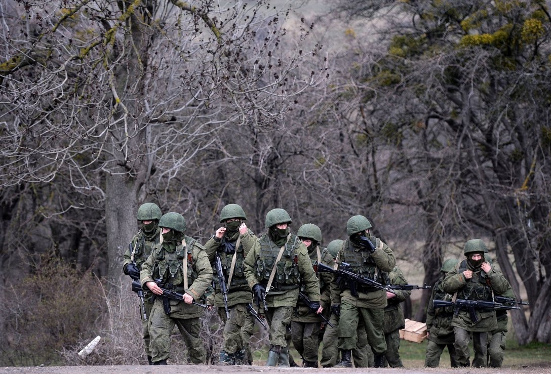 российские военные в Крыму, Крым 2014