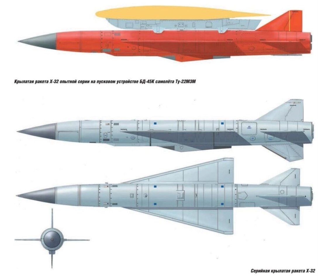 Обстрелы Украины - что известно о ракетах Х-32