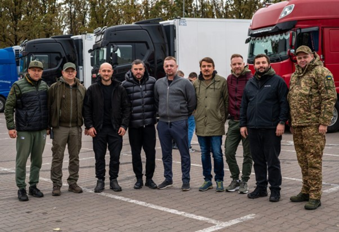 Захист від дронів: Артем Колюбаєв і партнери передали чергову партію сіток на фронт