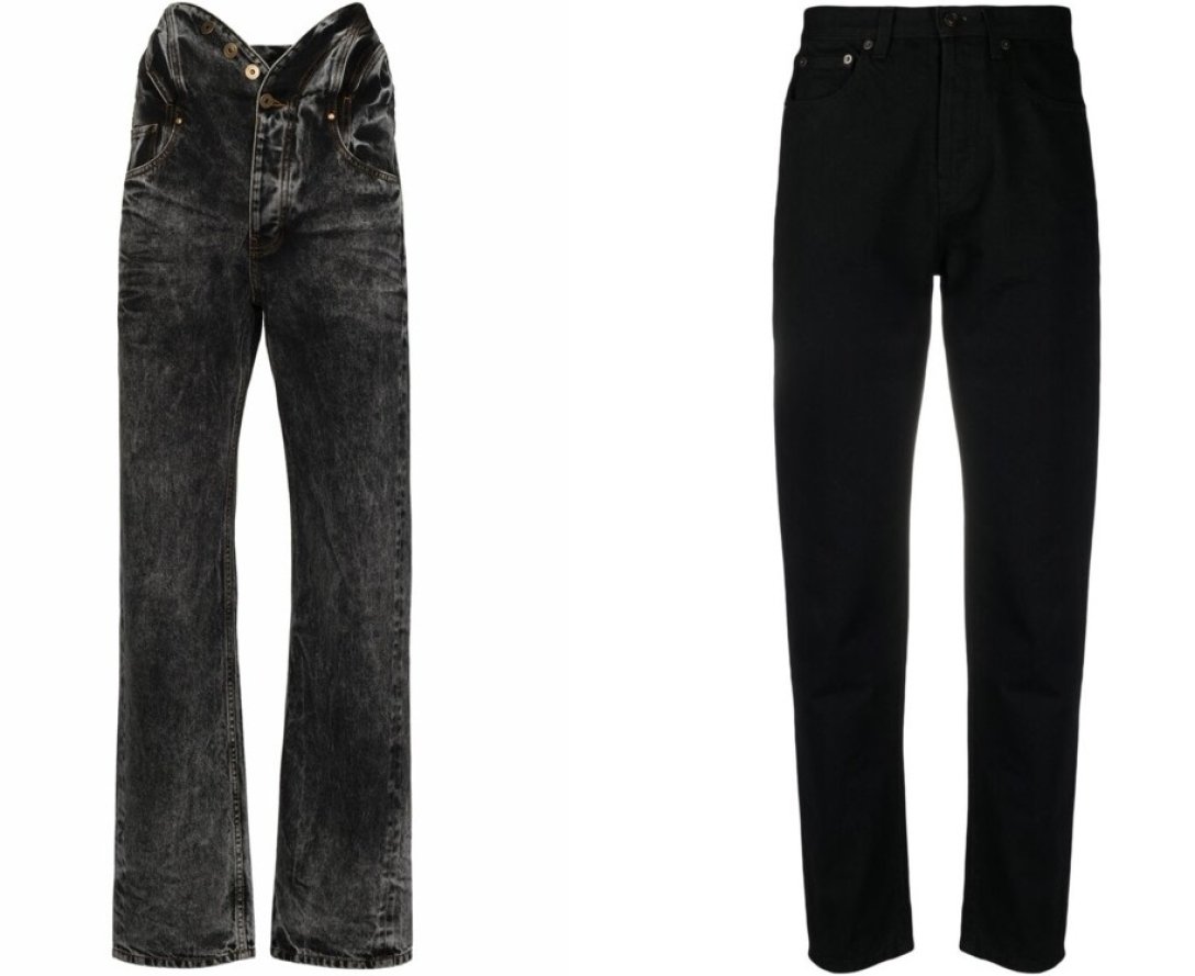 модные джинсы, черные джинсы, тренд сезона, тренд сезона осень 2021