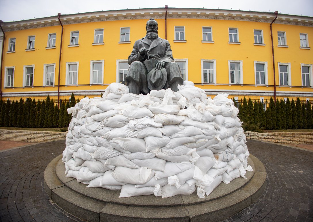 Как спасают от обстрелов памятники в Киеве, Харькове, Одессе