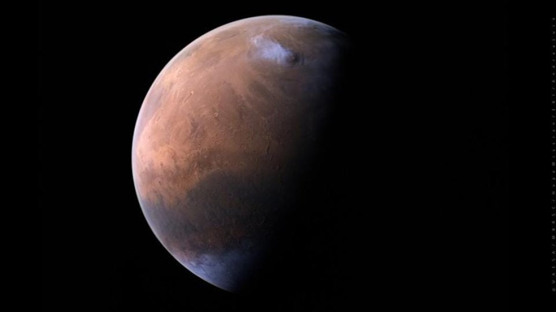 Гора Олимп, Марс