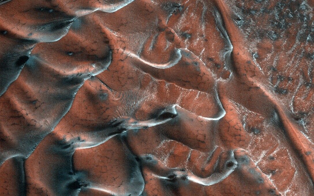 Mars, NASA, dunes