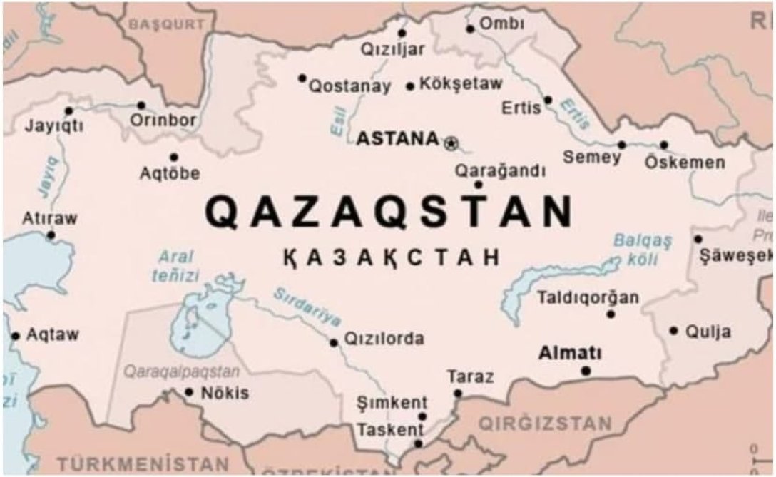 Аскар Умаров, карта великого казахстана